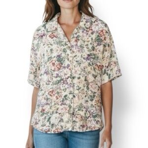 4/$20 VTG David Brooks Multicolor Floral Top